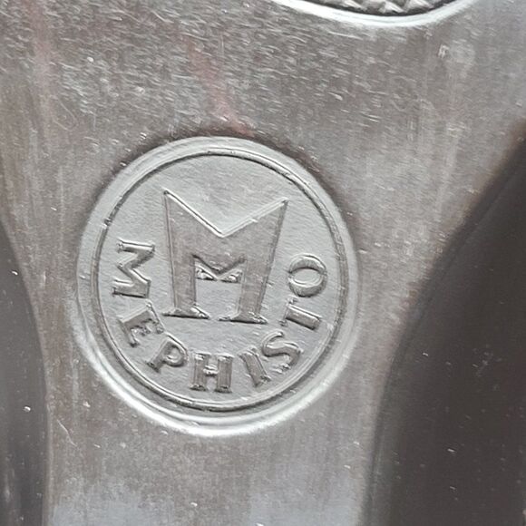 Mephisto Mobils Leather Snakeskin Embossed Sandals, Women's Size 6 - Picture 9 of 9